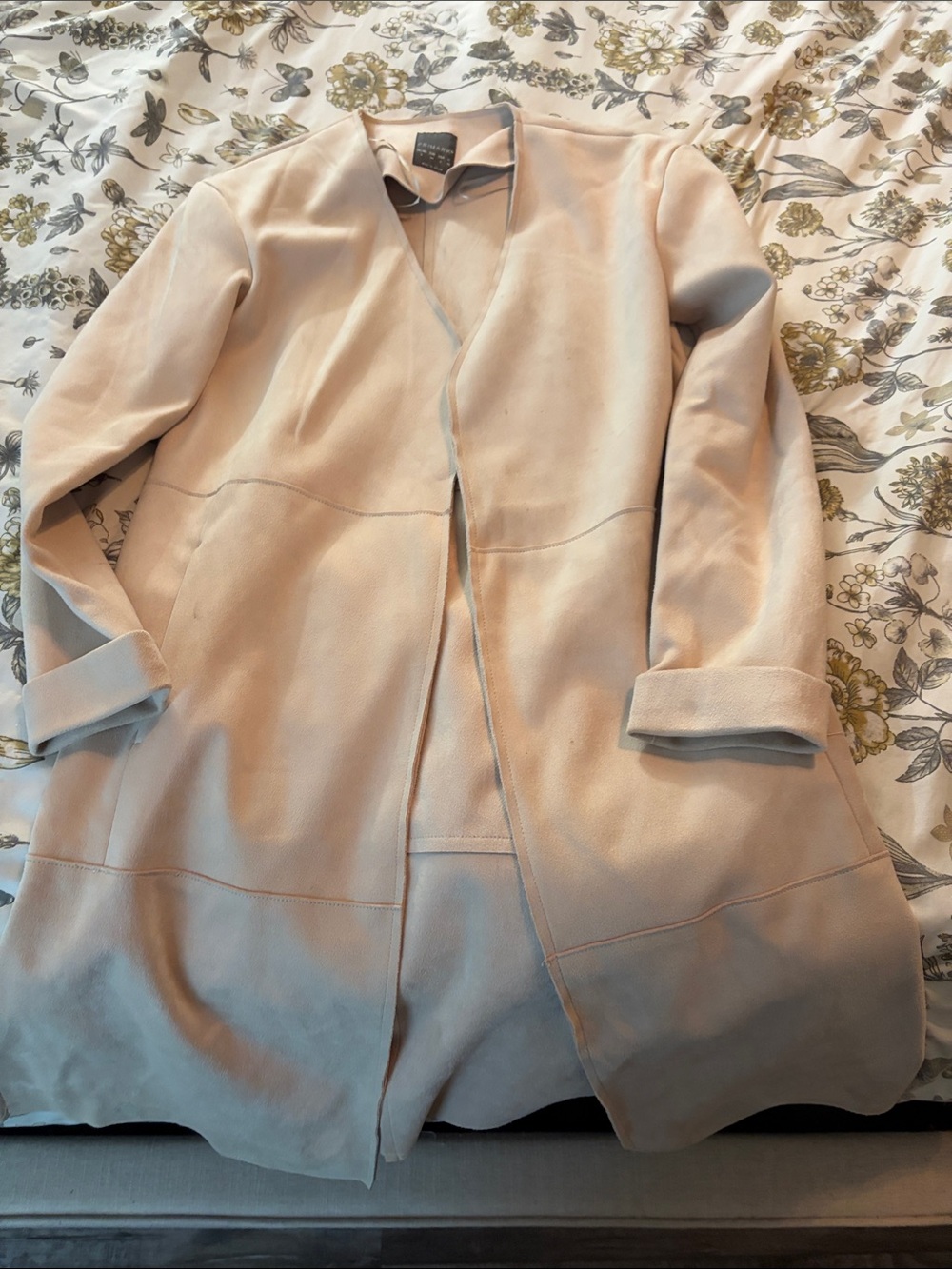 Primark Light Beige Open-Front Women's Coat
